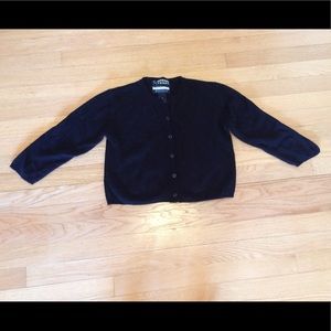 Navy blue cardigan school wear